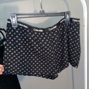 Calvin Klein sleep shorts